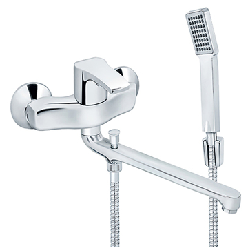 Slika Baterija CUBO za kadu-lavabo "Švedska" sa ručnim tušem JC34101