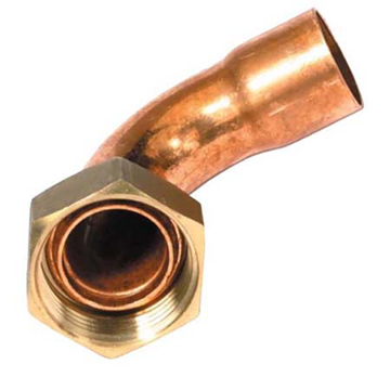 Slika Cu bakarni poluholender ugaoni Ø 15 mm x 1/2"