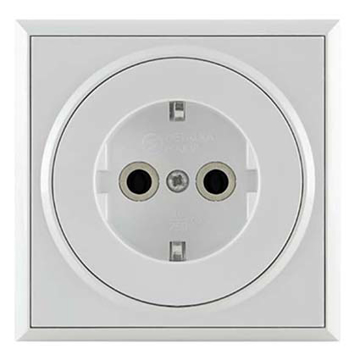 Slika Dvopolna prikljucnica-keramika P+