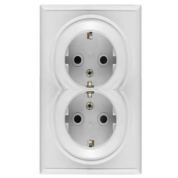 Slika Dvostruka prikljucnica P+