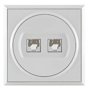 Slika Telefonska prikljucnica sa 2 modula P+