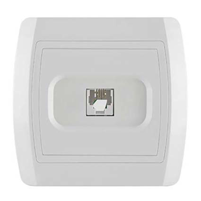 Slika Telefonska prikljucnica sa 1 modulom Status