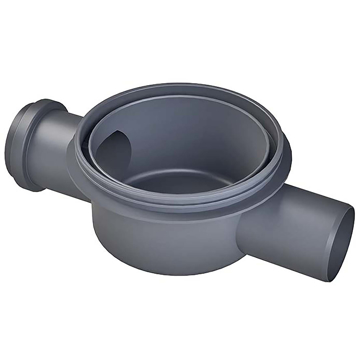 Slika Osnovni protočni slivnik Ø50/50 ISAFLEX (141 000) – bez zaptivača, sa zaptivkom na ulazu