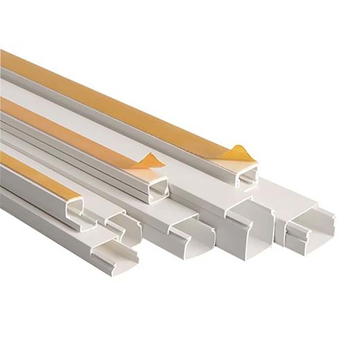 Slika Kanalica kablovska PVC samolepljiva 40x25x2000 bela