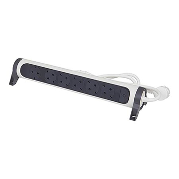 Slika Produžni kabl sa 3 utičnice + 2×USB + osigurač 1.5 m beli Legrand 694810