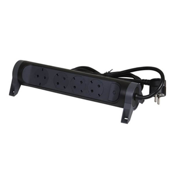 Slika Produžni kabl Legrand 4×2P+E 16A 1.5 m crni 694530