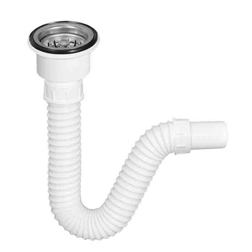 Slika Sifon sudopere fleksibilni jednodelni Ø60 S-11433