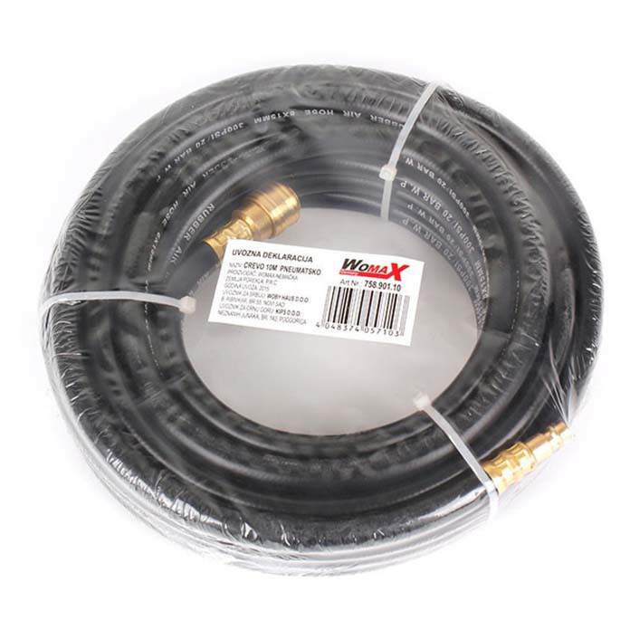 Slika Crevo pneumatsko armirano 10 m – za kompresore i pneumatski alat