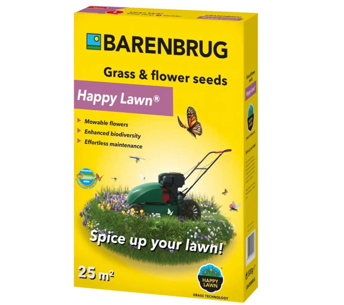 Barenbrug Happy Lawn mešavina semena trave i kosivog cveća za travnjak