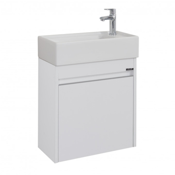 Slika Ormarić LINEART MOON 500 white sa lavaboom