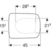 Geberit WC sedište duroplast softclose