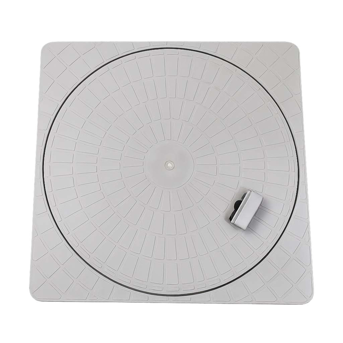 Slika Poklopac za šahtu PVC četvrtasti 900x900 mm sa otvorom Ø800 mm