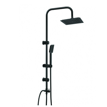 Usponski tuš Minotti Dark Elegance MUT 370 četvrtasti sa tuš ružom 215x215 mm