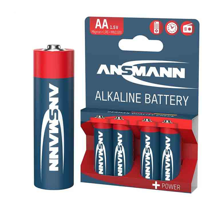 Slika Baterija AA 1.5V LR6 alkalna ANSMANN komad