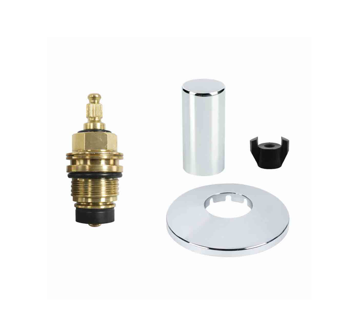 Virbla za bateriju 3/4 sa ukrasnom kapom i produžetkom L70 za duboku ugradnju