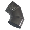 Slika Dimno koleno Ø 150 mm crno
