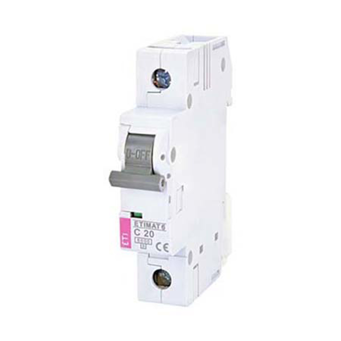 Slika Automatski osigurač ETI 6 1P C20A