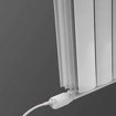 Slika CINI Mek električni grejač 1/2" 0.9 kW beli