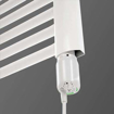 Slika CINI Mek električni grejač 1/2" 1.2 kW beli 