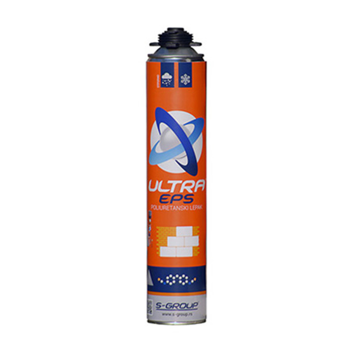 Slika Pur pena ULTRA pištoljska za stiropor 800 ml 230032