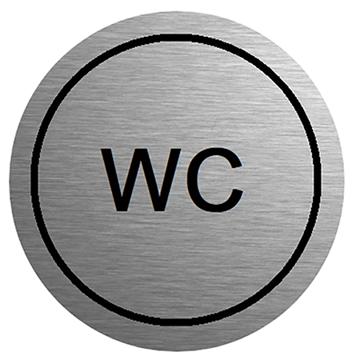 Picture of Samolepljivi simbol za Wc - WC - WTS6767-WC