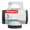 Slika Utikač adapter 3×2P+E beli Legrand 694520