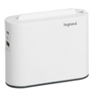 Slika Utikač ugaoni 2×2P + USB A+C Legrand 049401 (sa stalkom za telefon)