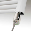 Slika CINI Mek električni grejač 1/2" 1.2 kW hromirani