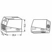 Slika WAGO 224-112 klema rasvete 3-polna 1–2,5 mm² 24A 400V