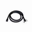 Slika Tuš crevo crno duplo 60 cm Rosan PGC60DF